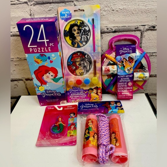 Disney Princess Ariel Stocking Stuffer Bundle 5 Pieces - Picture 1 of 8